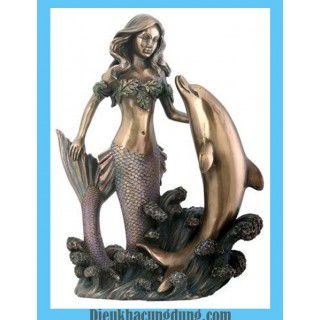 TƯỢNG COMPOSITE: TƯỢNG NÀNG TIÊN CÁ, TƯỢNG CÁ CHÉP, TƯỢNG CHÚ BÉ TÈ