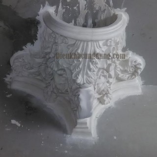 TẠO KHUÔN, SẢN XUẤT ĐẦU CỘT XI MĂNG