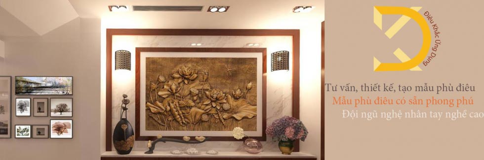 banner phù điêu